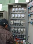 น้ำพุ ประดับสวน ในโครงการ Golf View