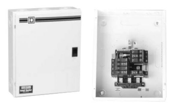 ตู้โหลดเซ็นเตอร์แบบไม่มีเมนเบรคเกอร์ ยี่ห้อ SQUARE D รุ่น QO3-100L12G/S