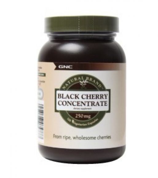 GNC Natural Brand?Black Cherry Concentrate(120 vegicaps)ผลิตภัณฑ์เสริมอาหารเชอร์