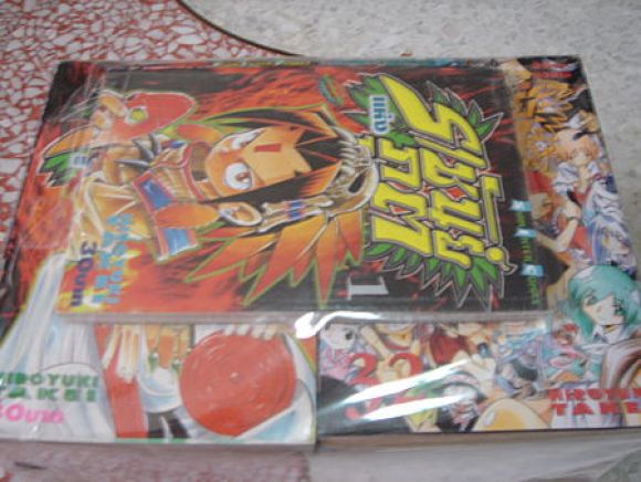 (การ์ตูนสภาพ 98%) ราชันย์แห่งภูต shaman king 32 เล่มจบครบชุด