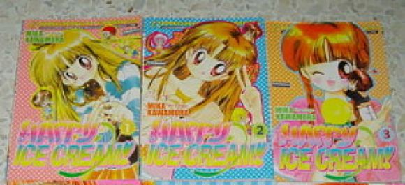 (การ์ตูนสภาพ 99%) HAPPY ICE CREAM 3 เล่มจบครบชุด ผู้วาด DAH DAH สื่อรักจากต่างดา (การ์ตูนสภาพ 99%) HAPPY ICE CREAM 3 เล่มจบครบชุด ผู้วาด DAH DAH สื่อรักจากต่างดา