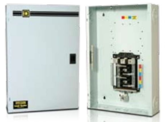 ตู้โหลดเซ็นเตอร์แบบไม่มีเมนเบรคเกอร์ ยี่ห้อ SQUARE D รุ่น QO3-100L24G/S