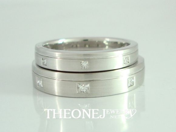 แหวนทองคำขาว แหวนคู่ทองคำขาว แหวนแต่งงาน แหวนหมั้น ราคาเบาๆ