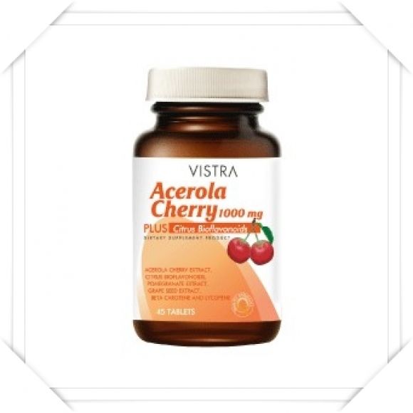VISTRA Acerola Cherry 1000 mg.