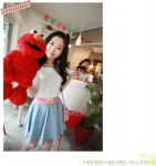 (ส่งฟรี) Set 3 ชิ้น ชุดเดรสแฟชั่นนำเข้า สไตล์เกาหลี  เสื้อ-กระโปรง-เข็มขัด  สีและสินค้าเหมือนแบบค่ะ