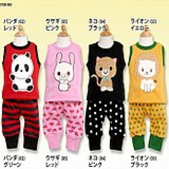  ชุดเซต เสื้อ+กางเกง มี 4 แบบ 4 สี