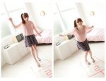 (ส่งฟรี) ชุดเดรสแฟชั่นนำเข้า set 2 แยก เสื้อ+ เดรส  ผ้าเกาหลีเนื้อดี  ทรงสวยแบบน่ารัก  ราคาสุดคุ้ม