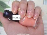 Etude House Miss Tangerine Petit Darling Nails Kit 3 สีในเซ็ทค่ะ สีหวานเปรี้ยวสวยน่ารักมาก