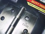 บานพับสแตนเลสยี่ห้อ HAFELE รุ่น 489.04.100 สีทองเหลืองรมดำ