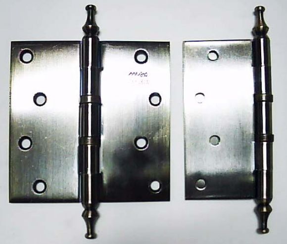 บานพับสแตนเลสยี่ห้อ MAX รุ่น 265-2BR  สีทองเหลืองรมดำ 