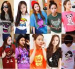 ขายส่งเสื้อยืดสกรีน ผู้หญิง วัยรุ่น ลายน่ารัก แบบไม่ซ้ำใคร ไม่ซ้ำประตูน้ำ ส่งตัวละ 50.- เท่านั้น!