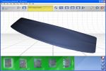 NextEngine 3D Scanner ทดสอบสแกน3มิติ กระดานโต้คลื่น Surfboard ยาว 2.3 เมตร  ติดต