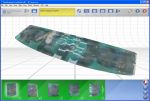 NextEngine 3D Scanner ทดสอบสแกน3มิติ กระดานโต้คลื่น Surfboard ยาว 2.3 เมตร  ติดต