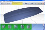 NextEngine 3D Scanner ทดสอบสแกน3มิติ กระดานโต้คลื่น Surfboard ยาว 2.3 เมตร  ติดต