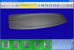NextEngine 3D Scanner ทดสอบสแกน3มิติ กระดานโต้คลื่น Surfboard ยาว 2.3 เมตร  ติดต