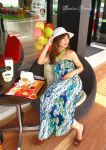 ชุดเดรสยาว, Maxi dress, ชุดแฟชั่น, เสื้อผ้าผู้หญิง, ใส่ไปทะเล, ราคาถูก, ขายส่ง, ขายปลีก, พร้อมส่ง