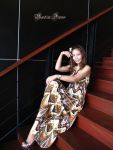 ชุดเดรสยาว, Maxi dress, ชุดแฟชั่น, เสื้อผ้าผู้หญิง, ใส่ไปทะเล, ราคาถูก, ขายส่ง, ขายปลีก, พร้อมส่ง
