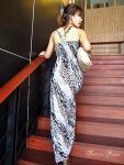 ชุดเดรสยาว, Maxi dress, ชุดแฟชั่น, เสื้อผ้าผู้หญิง, ใส่ไปทะเล, ราคาถูก, ขายส่ง, ขายปลีก, พร้อมส่ง