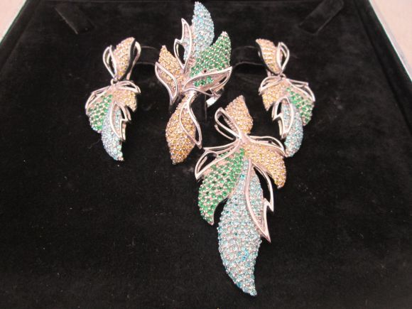 jewelry set silver 925