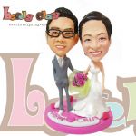 รับทำตุ๊กตาปั้นล้อเลียนแต่งงาน