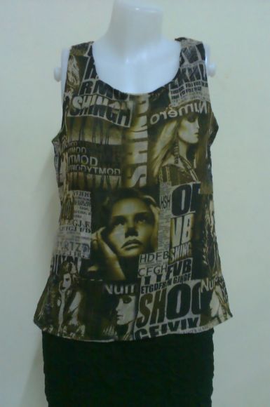 12 ตัวอย่าง เสื้อกล้าม ผสม แขนกุด ใส่สบาย