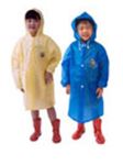 เสื้อกันฝนเด็ก แบบผ่าหน้า ติดกระดุม 30 RC005
