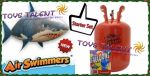 ชุด Starter Set ของเล่นบอลลูนบังคับ Air Swimmers 1 กล่อง พร้อมถังบรรจุก๊าซขนาด 0.25 คิว