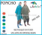 เสื้อกันฝนผู้ใหญ่ปันโจ แบบค้างคาว ผ้าโปร่ง 30 RG007