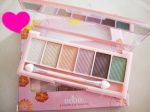 อายแชโดว์พาเลทกล่องชมพู มี 6 สี ใน 1 กล่อง
