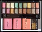 ชุดแต่งหน้า MAC ทาตา 18 สี ปัดแก้ม 3 สี