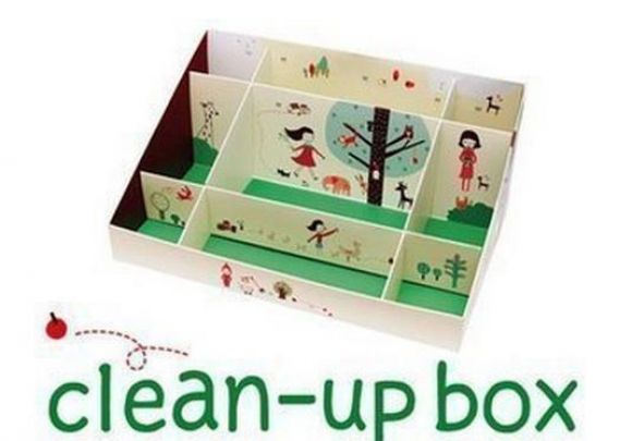 DIY - Clean Up Boxกล่องน่ารัก สไตล์เกาหลี ลวดลายน่ารัก ประกอบเองได้ง่ายๆ 