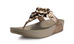 Fitflop : Women's Fleur Sandal color : pale bronze