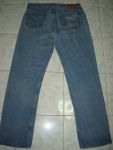 # 7501 # ยีนส์ Levi's 501 ผ้าทราย ของแท้ มือสอง เอว 37 ยาว 31 made in usa ตะเข็บสวยๆ