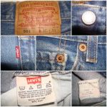 # 7675 # ยีนส์ Levi's 501 ผ้าทราย ของแท้ มือสอง เอว 38 ยาว 28 ตะเข็บสวยๆ
