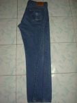 # 7675 # ยีนส์ Levi's 501 ผ้าทราย ของแท้ มือสอง เอว 38 ยาว 28 ตะเข็บสวยๆ