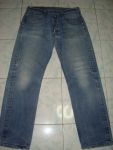 # 7517 # ยีนส์ Levi's 501 ผ้าทราย ของแท้ มือสอง เอว 35 ยาว 29 made in usa ตะเข็บสวยรางรถไฟ