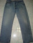 # 7425 # ยีนส์ Levi's 501 ผ้าทราย ของแท้ มือสอง เอว 37 ยาว 28 made in usa ตะเข็บสวยๆ