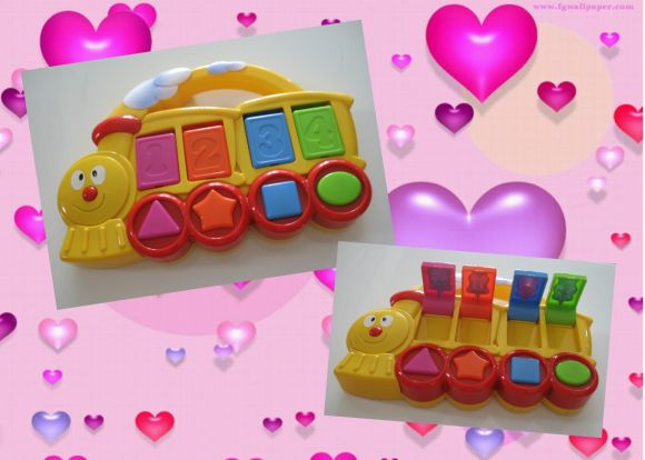 รถไฟของเล่น ฝึกพัฒนาการกล้ามเนื้อมือลูกน้อย กดมีเสียงมีไฟ สีสันสวยงาม สภาพใหม่ รถไฟของเล่น ฝึกพัฒนาการกล้ามเนื้อมือลูกน้อย กดมีเสียงมีไฟ สีสันสวยงาม สภาพใหม่