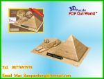 3D Puzzles Sphinx and Pyramid (Egypt)
