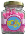 glass bottle cut candy