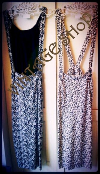 ชุดเอี้ยมกระโปรง Vintage ชุดเอี้ยมกระโปรง Vintage