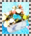 กระป๋องวินเทจลายดอกไม้