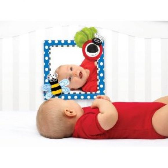 Sassy Crib and Floor Mirror กระจกพัฒนาการเด็กอ่อน Sassy Crib and Floor Mirror กระจกพัฒนาการเด็กอ่อน