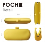 กระเป๋าซิลิโคน Pochi Purse ใบแว่นตา