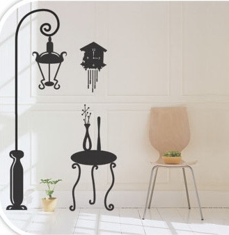 Vinyl sticker: cuckoo clock