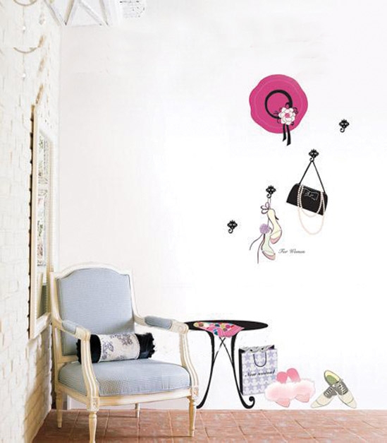 Vinyl sticker: Trendy Fashion แผ่นขาว