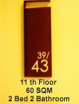Sale CONDO ขายคอนโดทำเลทอง สวย CONDO Bann siri 24 (SUKHUMVIT 24) ชั้นที่ 11 th Floor พื้นที่ 60 ตรม.