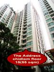 ขาย Sale CONDO คอนโด ห้องสวย CONDO THE ADDRESS CHIDLOM ชั้นที่ 15 th Floor พื้นที่ 56 ตารางเมตร Sqm