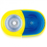 ไม้ม็อบไม้ถูพื้นไม้ม็อบปั่นแห้ง easy mop magic mop 3in1รุ่นมีขากันลื่น