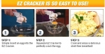 EZ Cracker ที่ตอกไข่ ที่เตาะไข่ ที่ปอกไข่ต้ม เตาะไข่มือไม่เลอะ